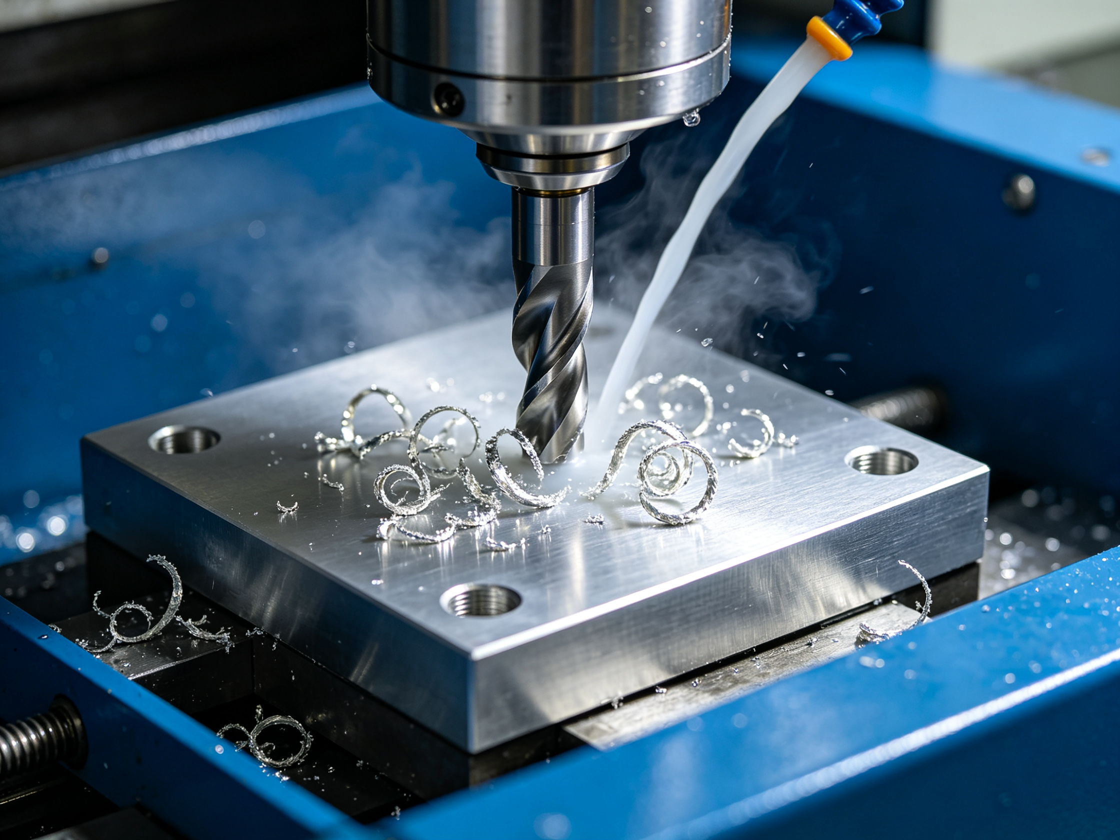 CNC Milling — 3/4/5 Axis • Aluminum & Steel